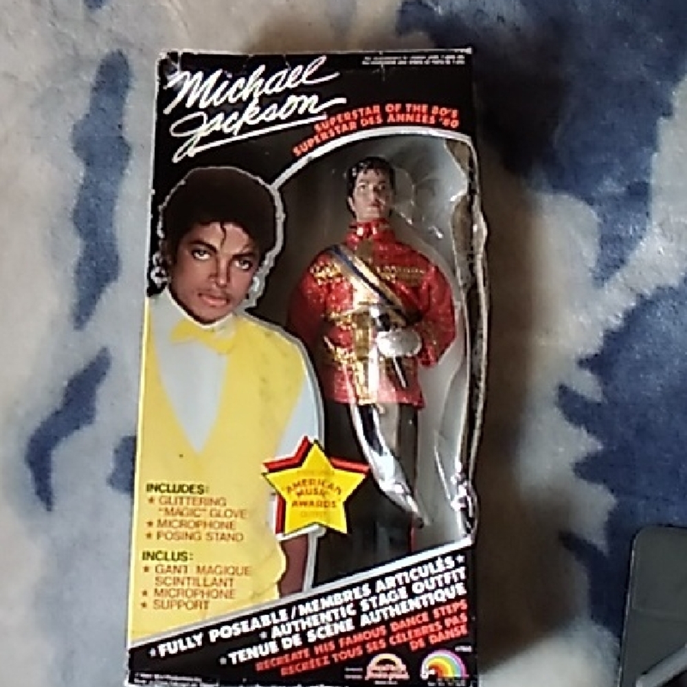 Collectible Figure - Red and Gold